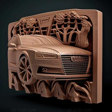 3D мадэль Audi A8 (STL)